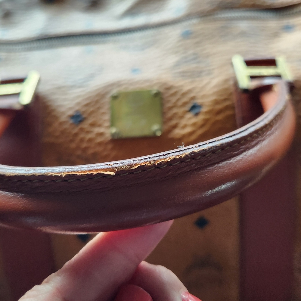 MCM Visetos Duffle Travel bag - Picture 7 of 16